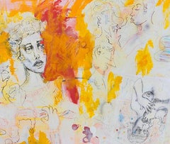 Untitled, Contemporary Mixed Media on Canvas by Greg Kessler