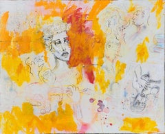 Untitled, Contemporary Mixed Media on Canvas by Greg Kessler