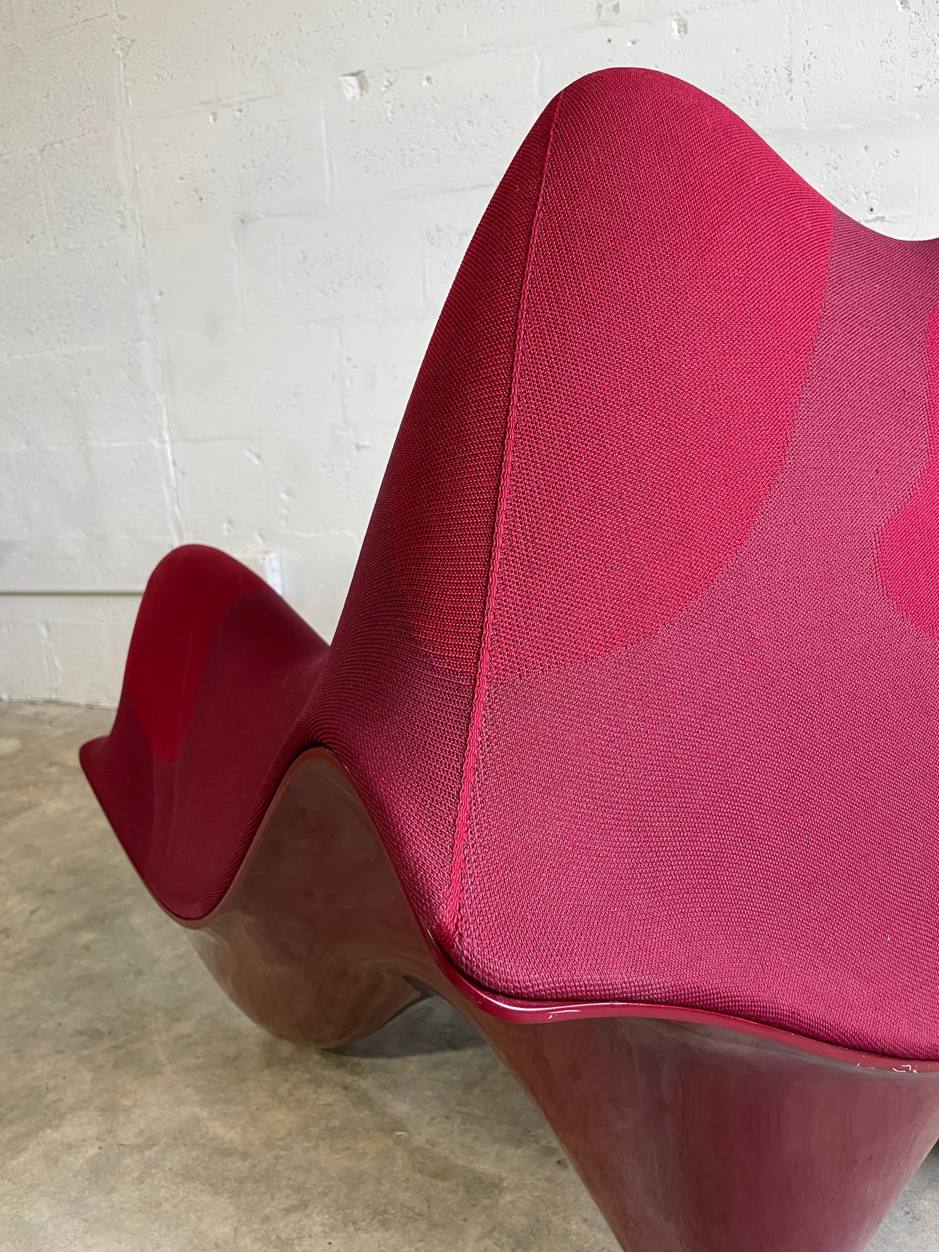 Textile Greg Lynn “Ravioli” Chair by Vitra For Sale