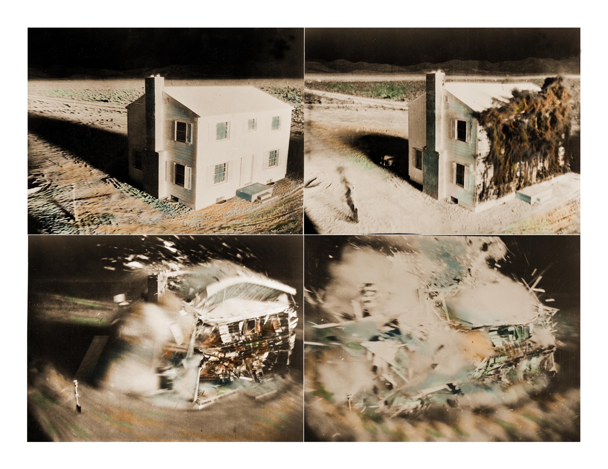 Greg Mac Gregor Color Photograph - High Speed House Destruction