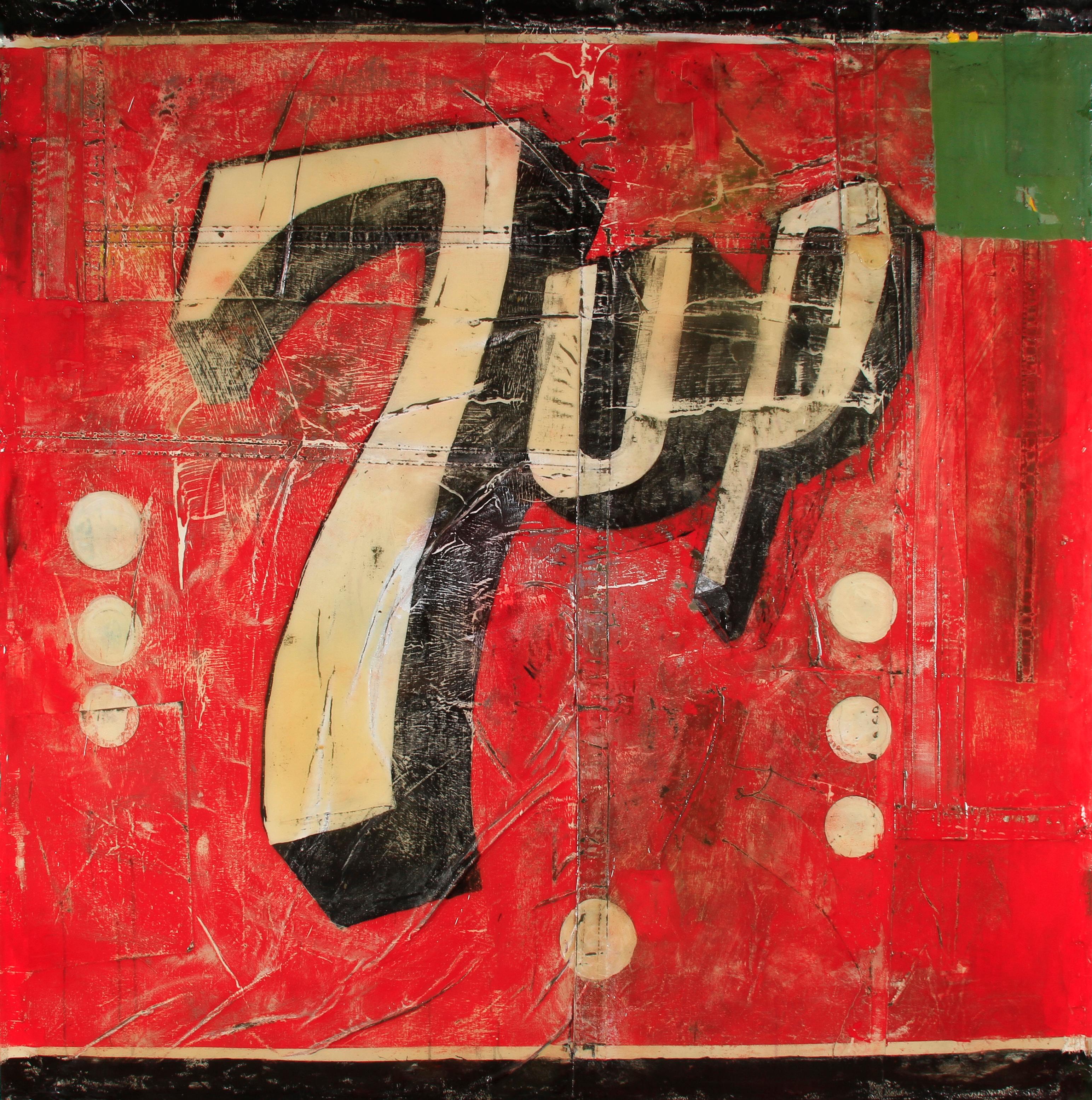 7up – Mixed Media Art von Greg Miller