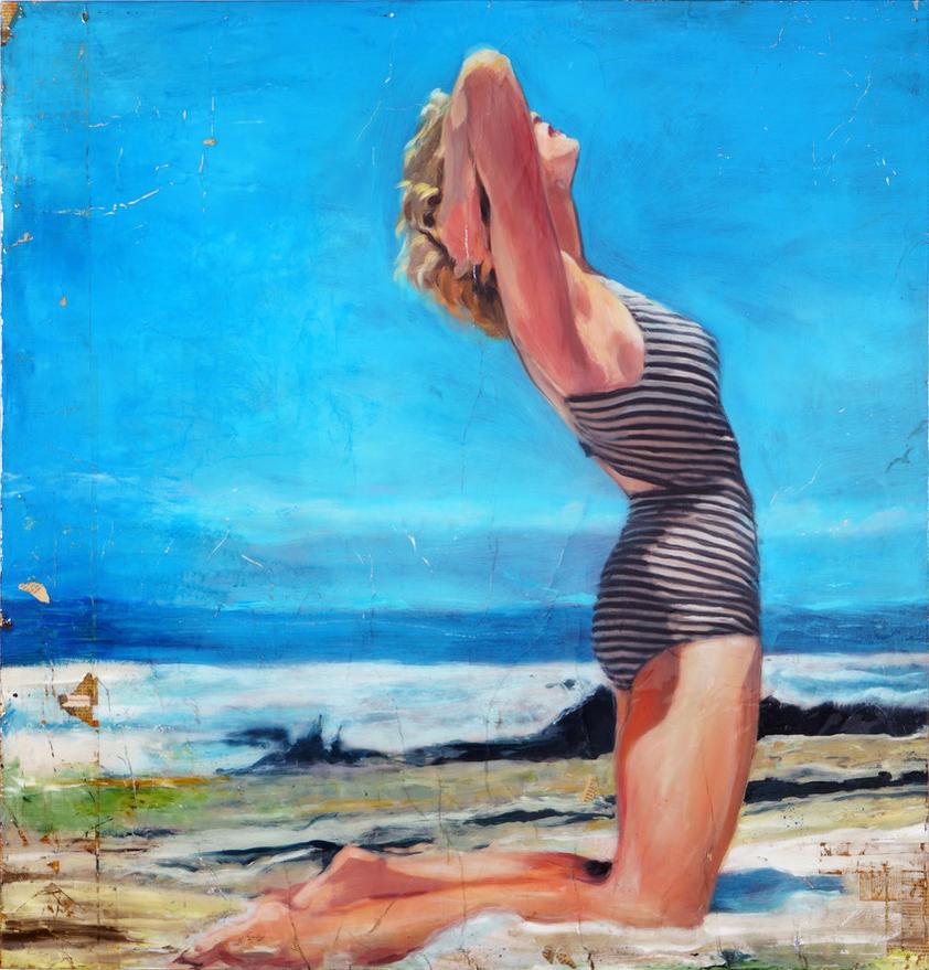 Avila Beach - Mixed Media Art by Greg Miller