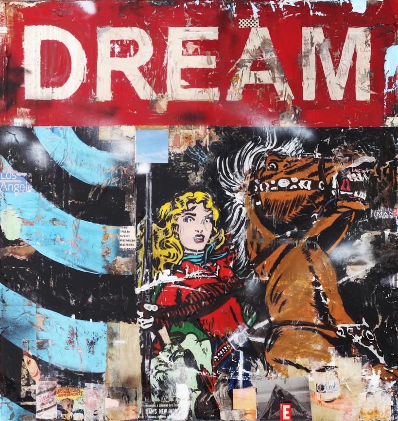 Dream - Mixed Media Art by Greg Miller