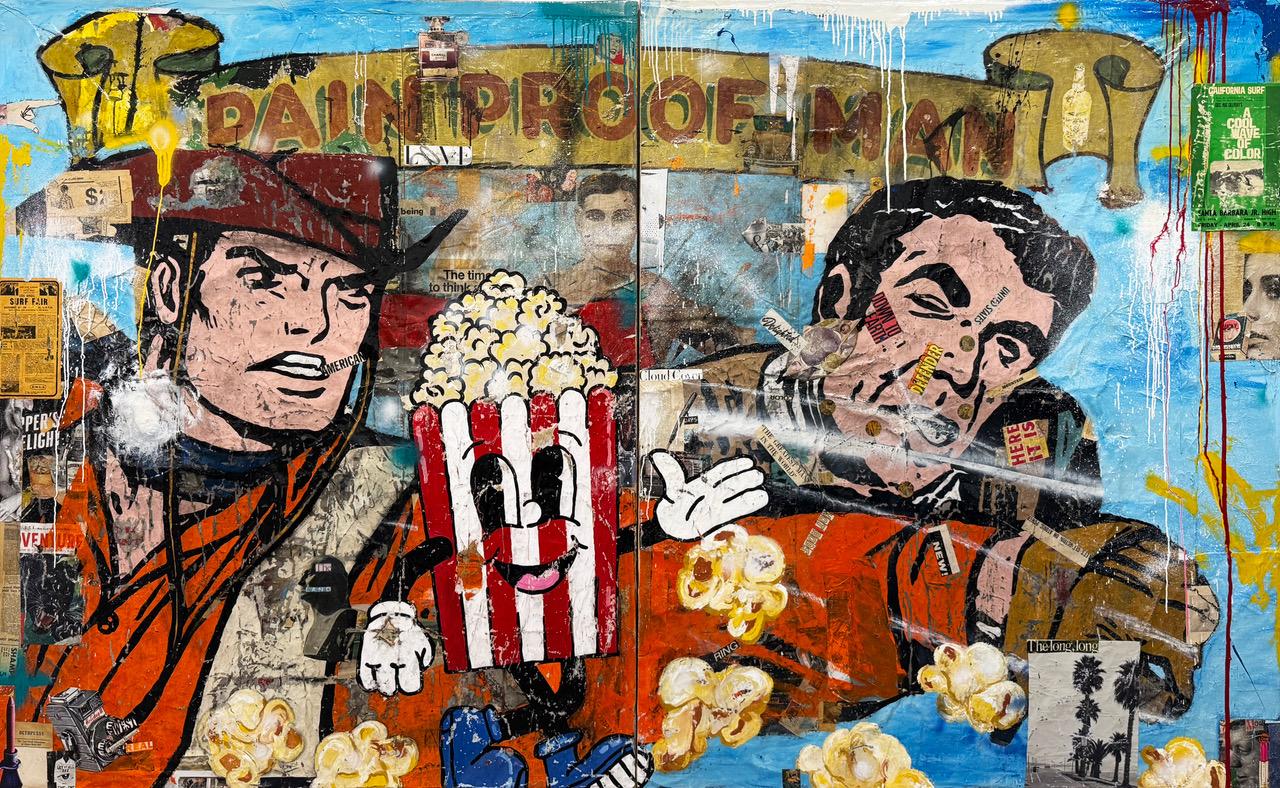 Le voici - Mixed Media Art de Greg Miller
