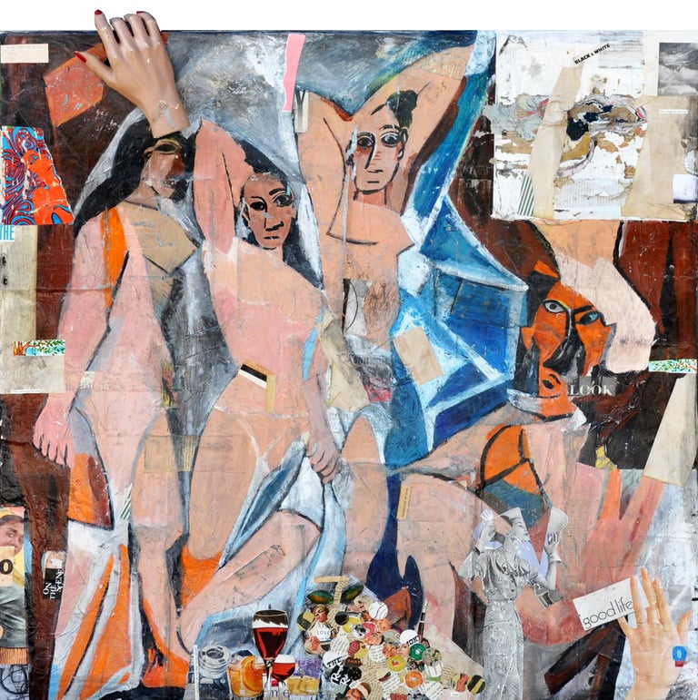 Greg Miller Les Demoiselles Picasso Greg Miller Acrylic