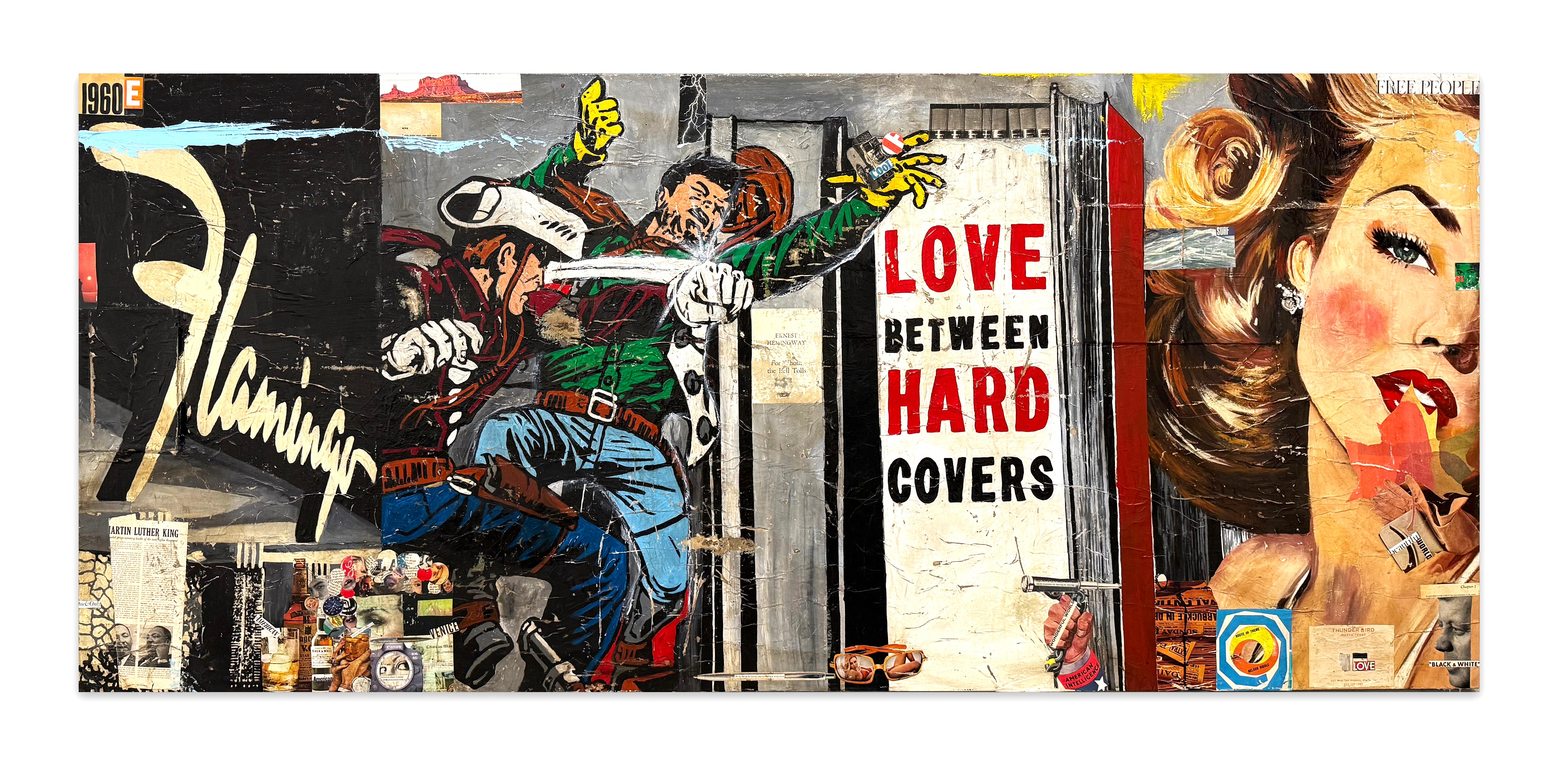 Liebe zwischen festen Einbänden – Mixed Media Art von Greg Miller