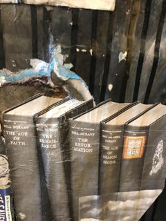 Mona Lisa, Greg Miller-2020, Acrylic/Spray Paint, Collage- Figurative/Portrait