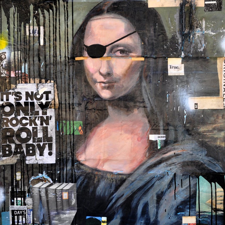 Greg Miller Mona Lisa Greg Miller 2020 Acrylic Spray Paint