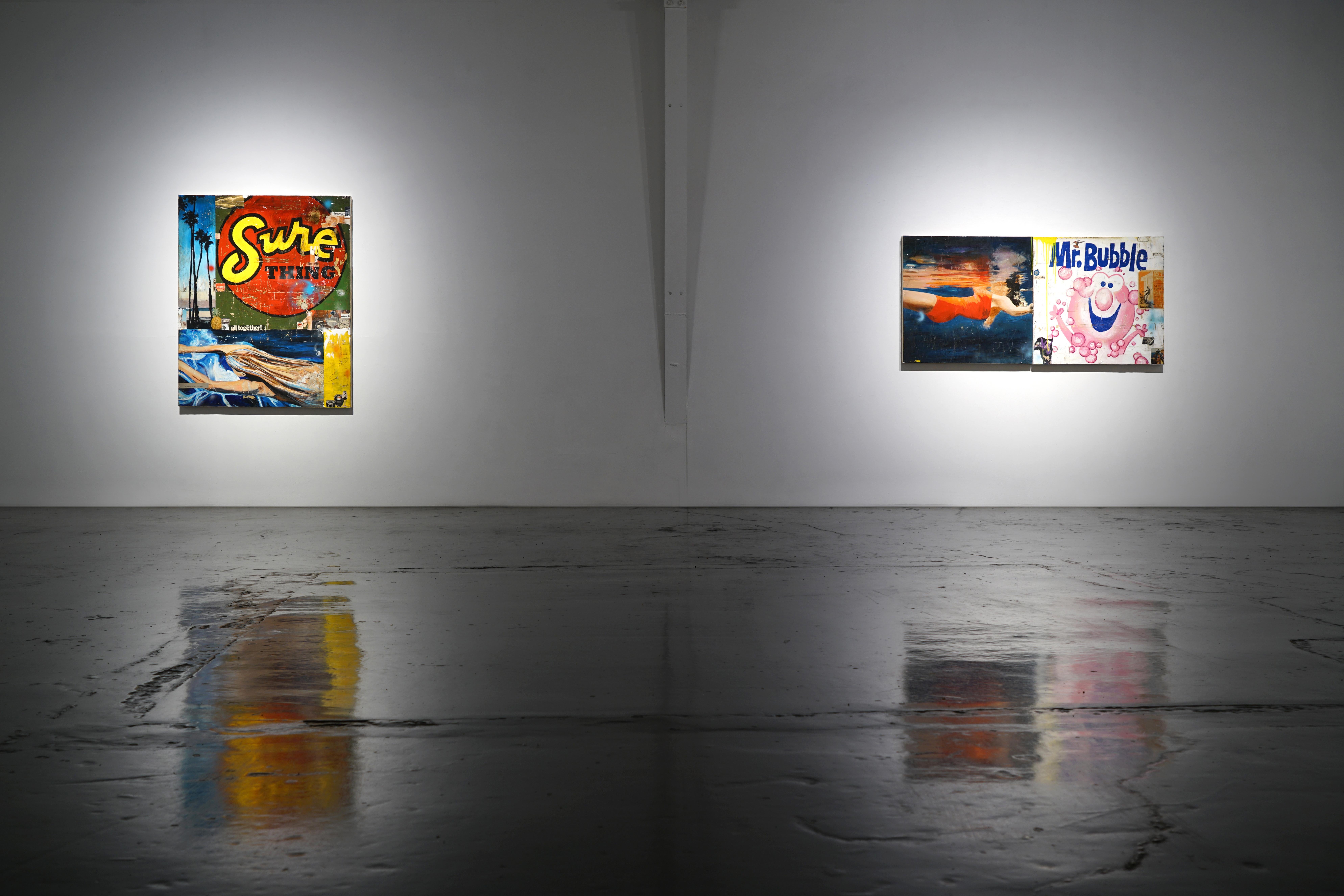 Sr. Burbuja - Mixed Media Art Contemporáneo de Greg Miller