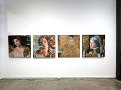 Real (Titian)_Greg Miller_Acrylic/Collage/Canvas_Figurative_Portrait_Text