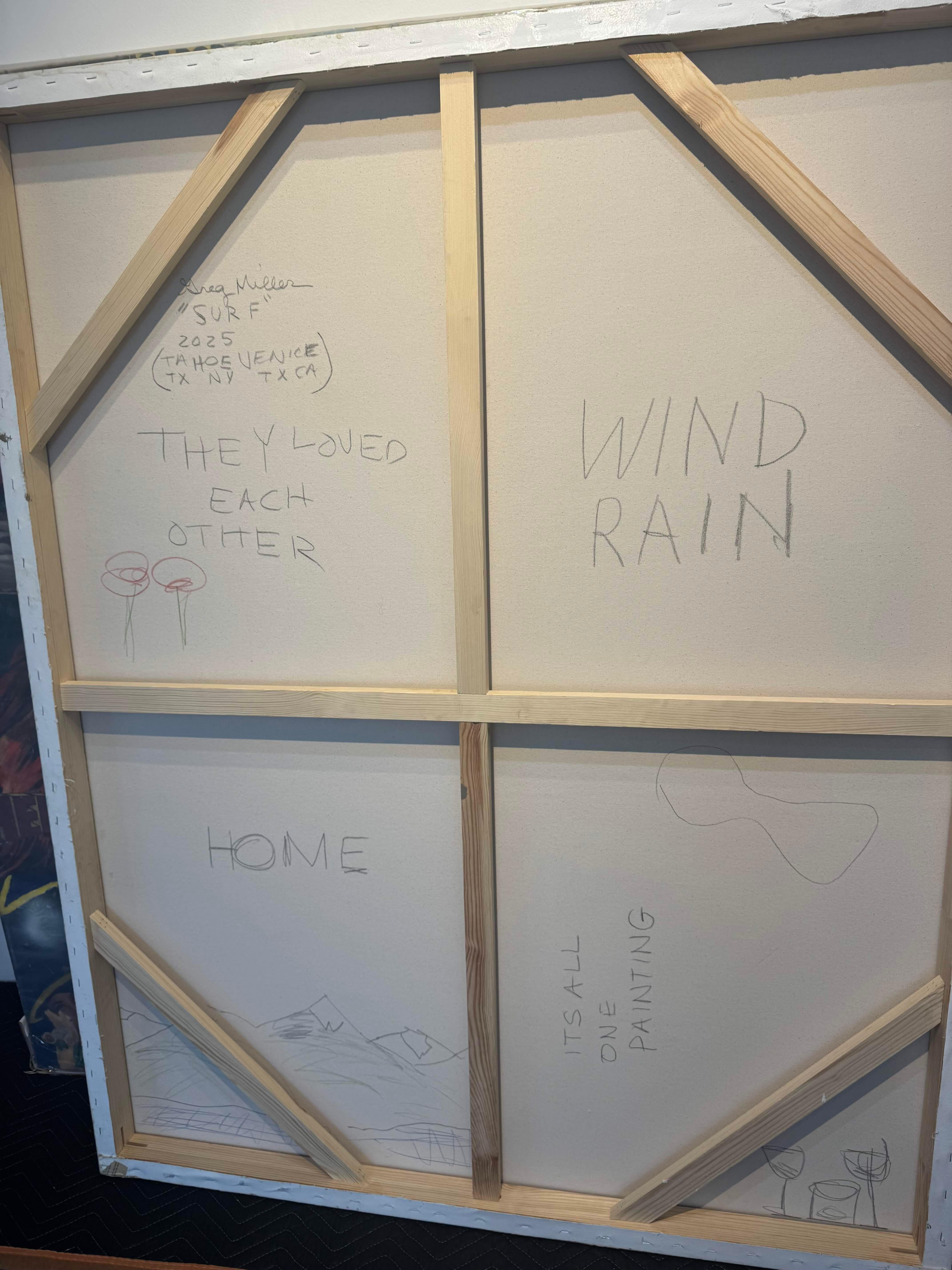 Superheld, Collage, Weibliche Figur & Text, Pop Art, Surf von Greg Miller im Angebot 6