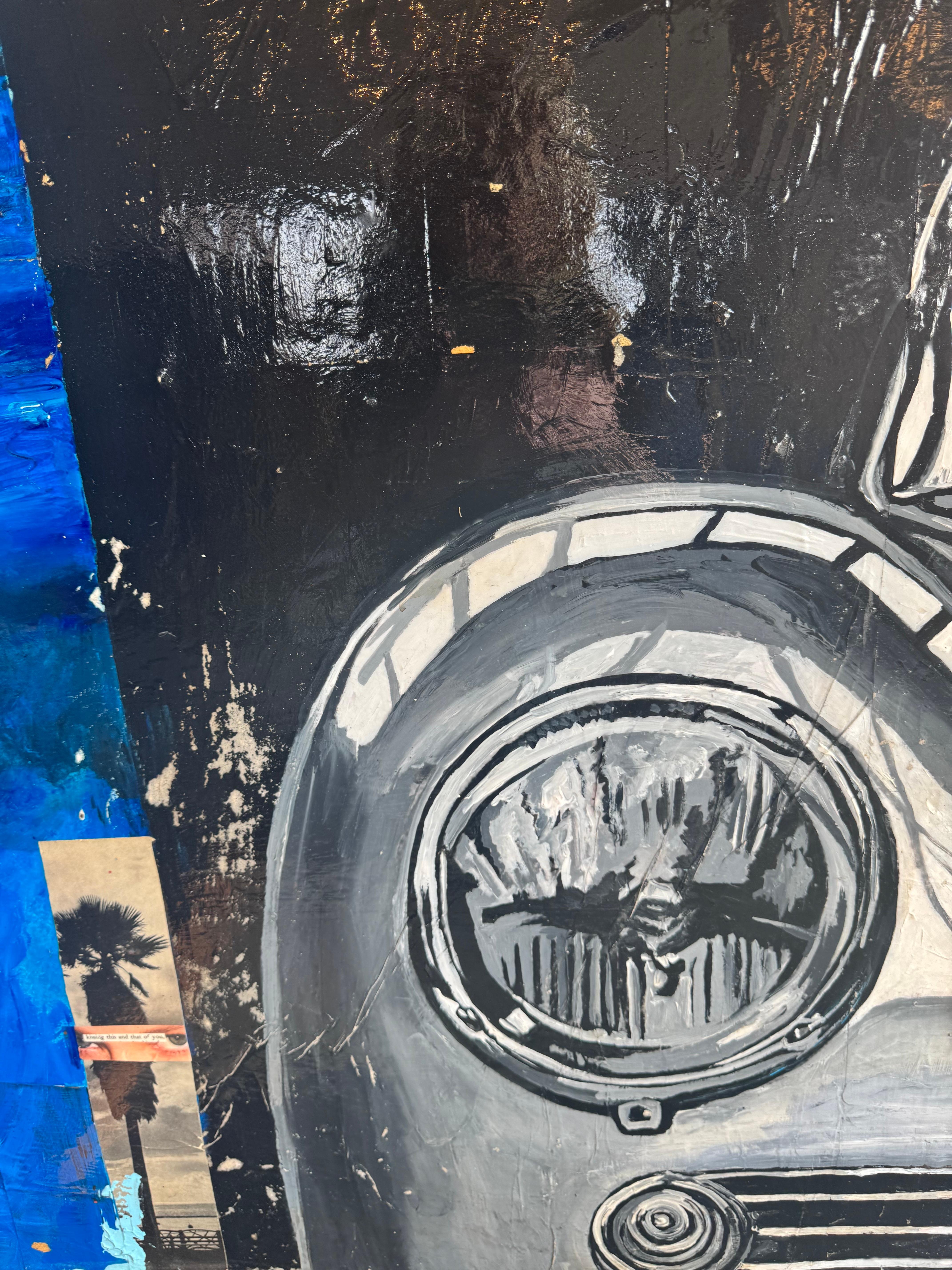 Swimmer, Collage, Female Figure & Text, Pop Art, Wonder by Greg Miller For Sale 6