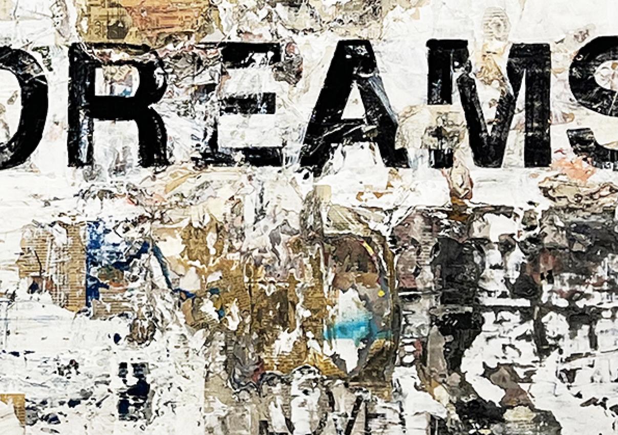 Text_Collage/Mixed Media_ Pop Art/Contemporary_Sweet Dreams_Greg Miller en vente 6