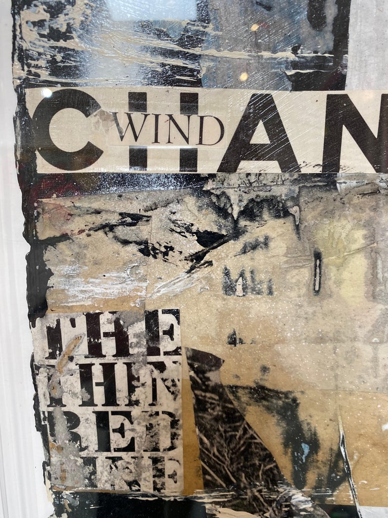 Greg Miller Wind Bunny, Greg Miller, 2021, Acrylic/Collage/Paper