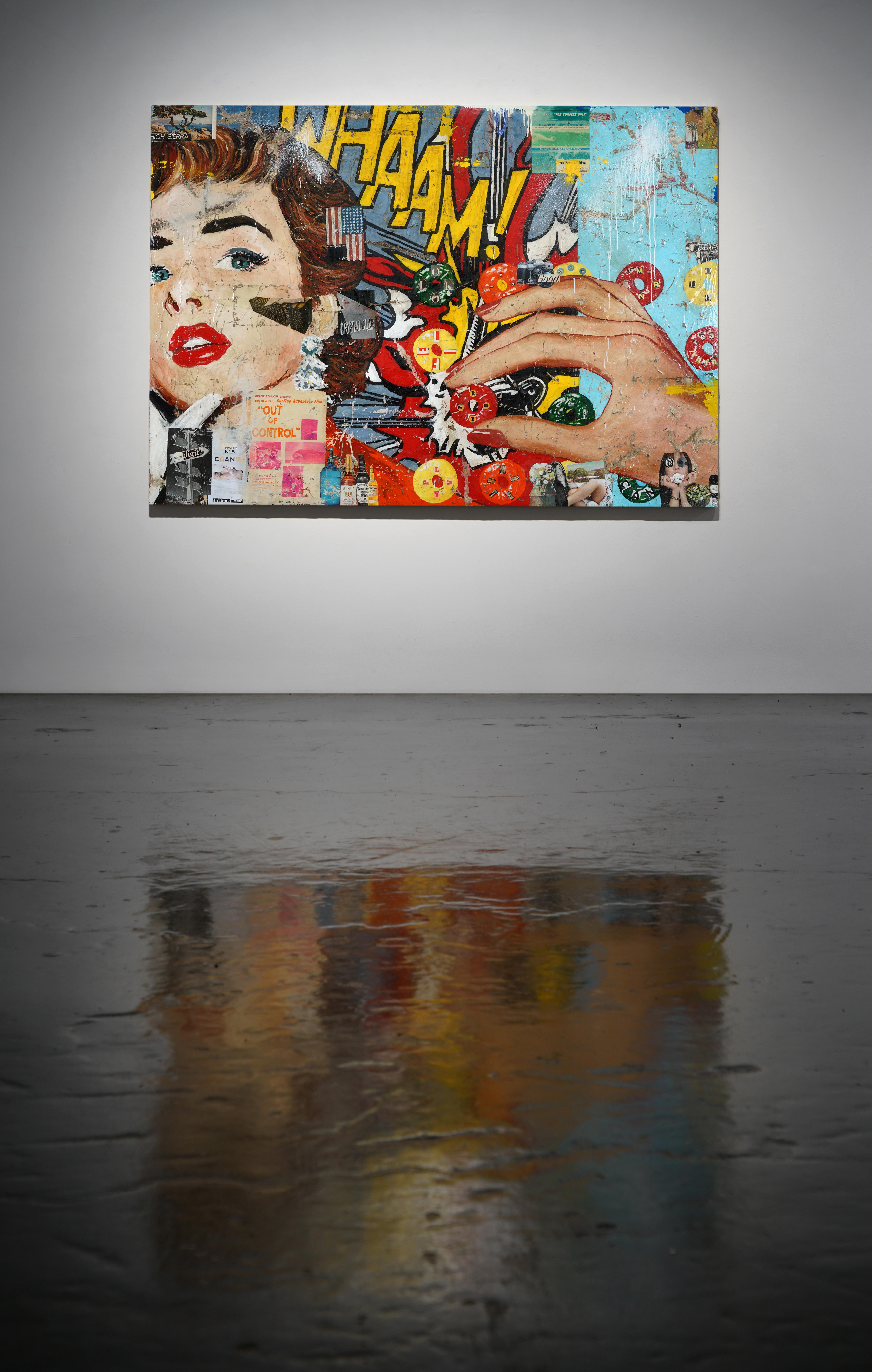 Whamm - Autres styles artistiques Painting par Greg Miller