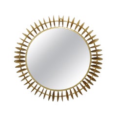 Greg Mirror in Gold Leaf by CuratedKravet