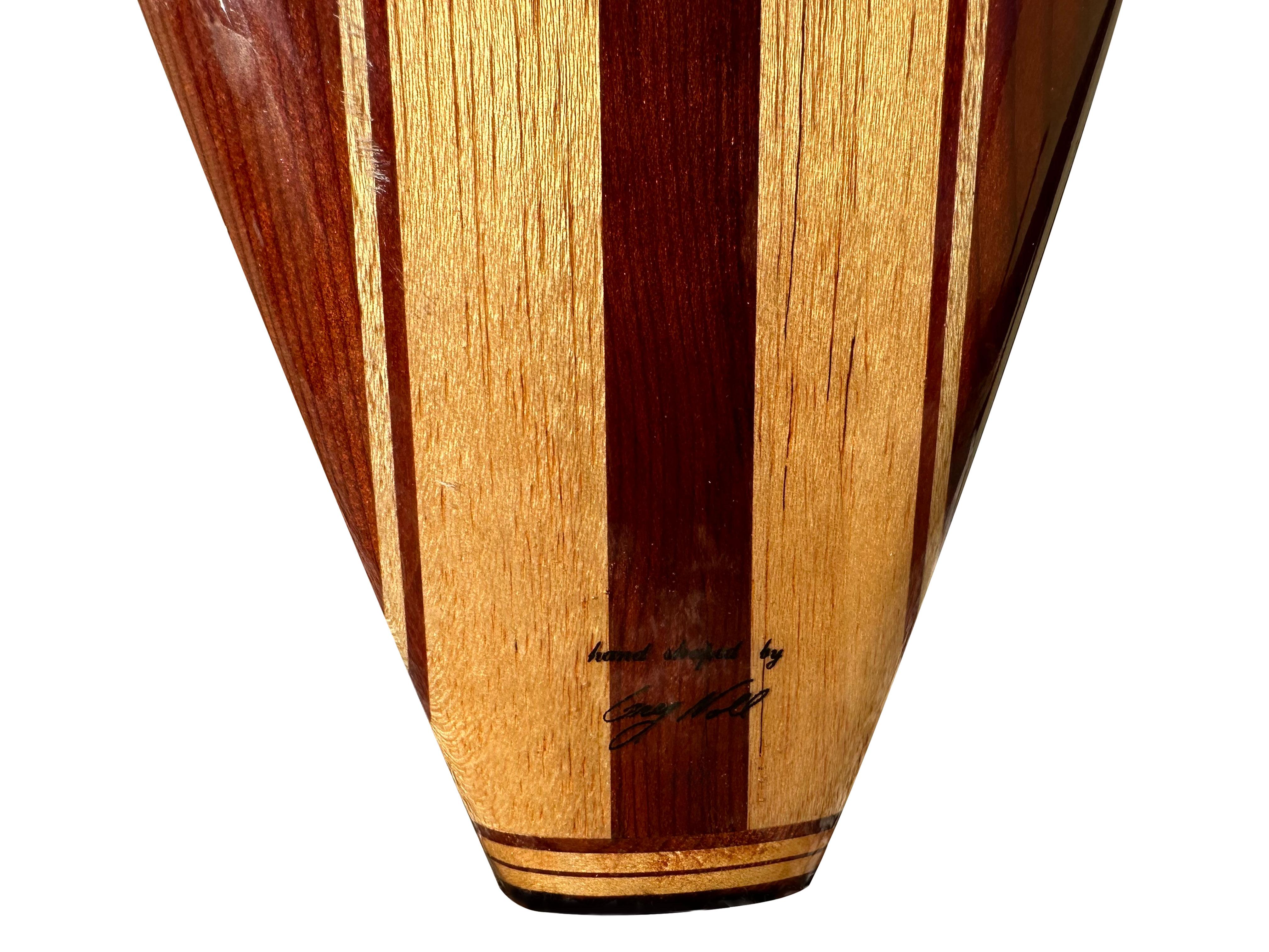 Greg Noll Balsa de secoya  Tabla de surf Hot Curl en venta 1