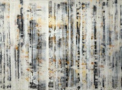 Parallel Layers 11, white, black, gold