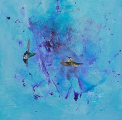 Blu e viola con 2 Broadbills