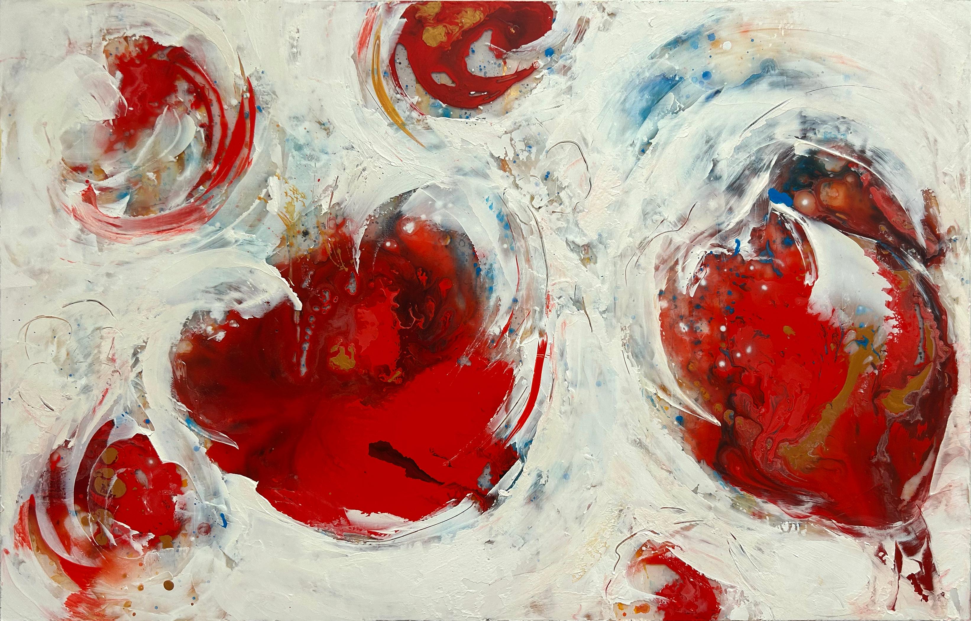 Greg Ragland Abstract Painting - Sensations #3