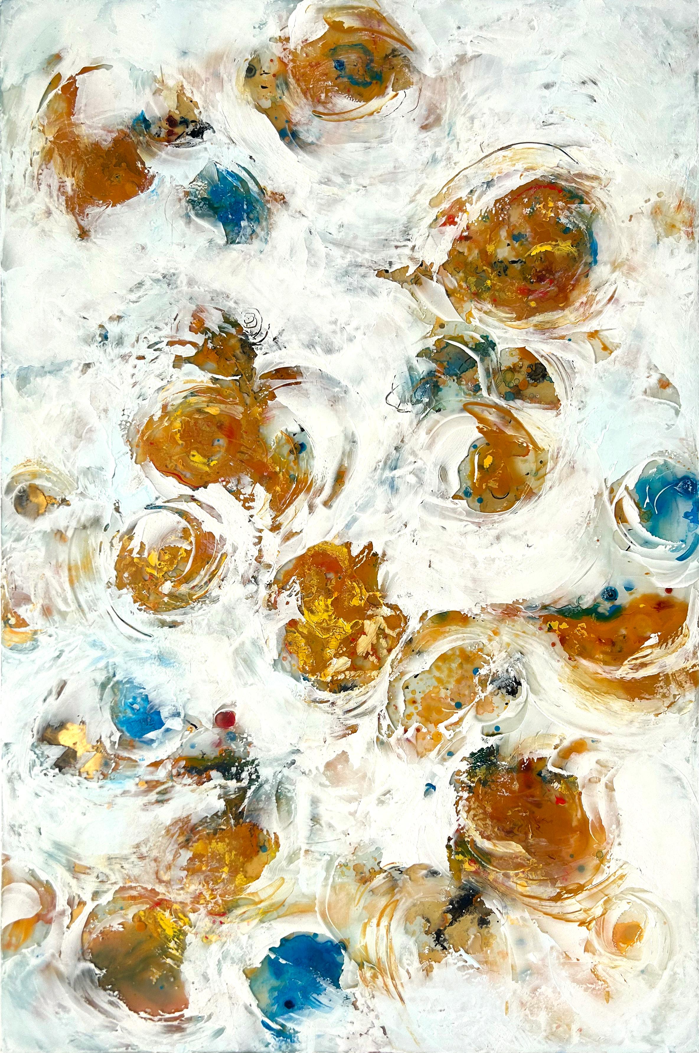 Greg Ragland Abstract Painting - Sensations #4