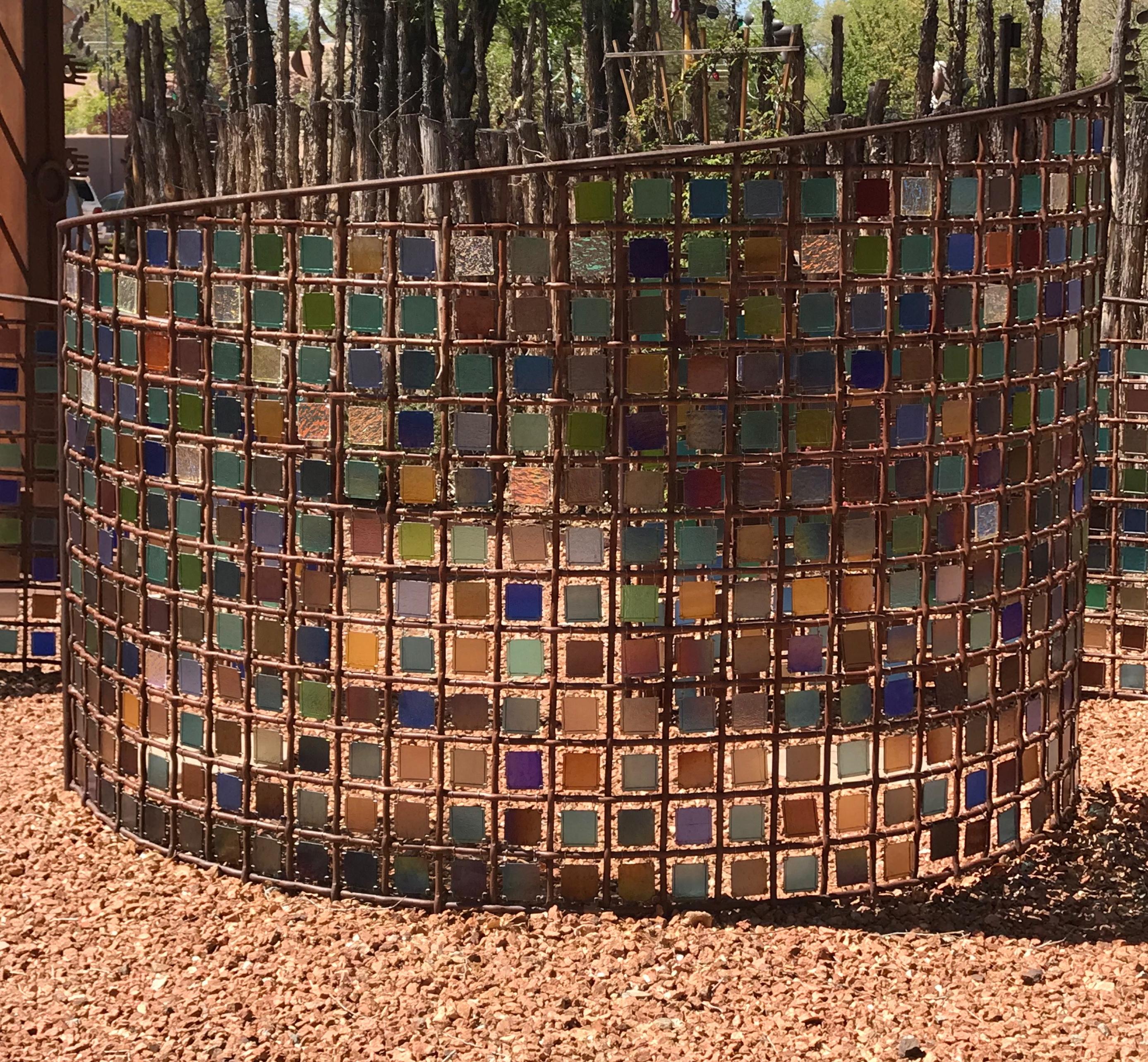 Greg Reiche Abstract Sculpture - Tilted Arc 2