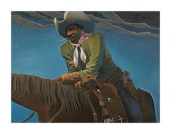 Last Silver Dollar von Greg Singley, Original signierter Druck
