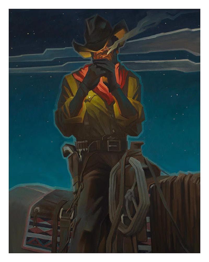 Deja que el diablo se lleve el mañana
Greg Singley
Firmado: Inferior derecha
Impresión pigmentada de archivo
Tamaño de la imagen: 28 x 22 pulgadas
Tamaño del papel: 30 x 24 pulgadas

Envío 25

El arte de Greg Singley ha sido una pasión en evolución