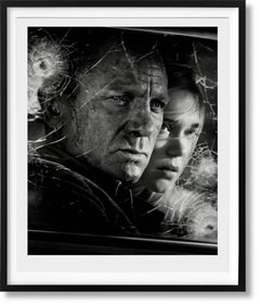 Used James Bond Archives. ‘No Time to Die' Signed, Limited Ed Book & Fine Art Print 