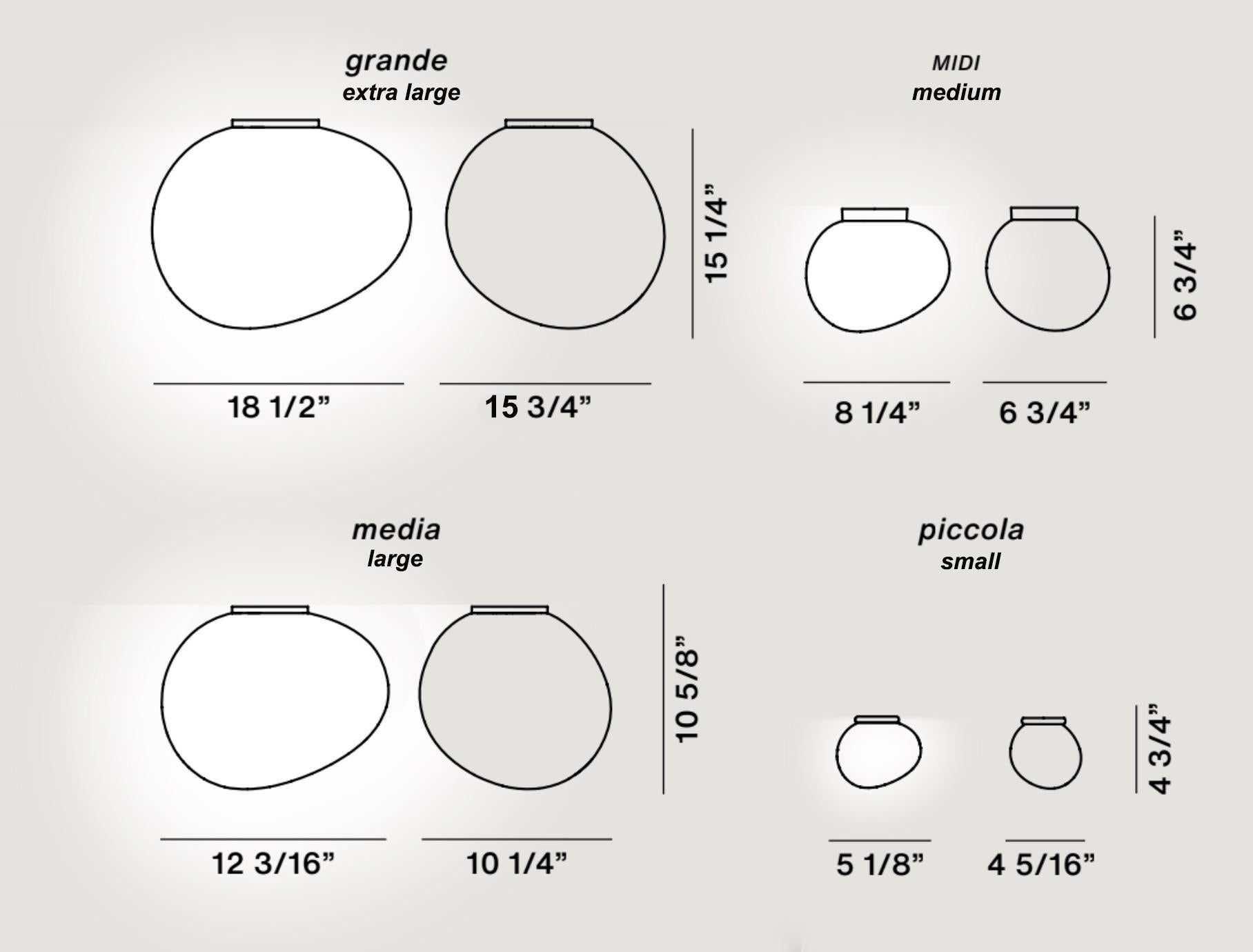 Plafonnier ou applique « Gregg » de Ludovica & Palomba pour Foscarini en vente 10