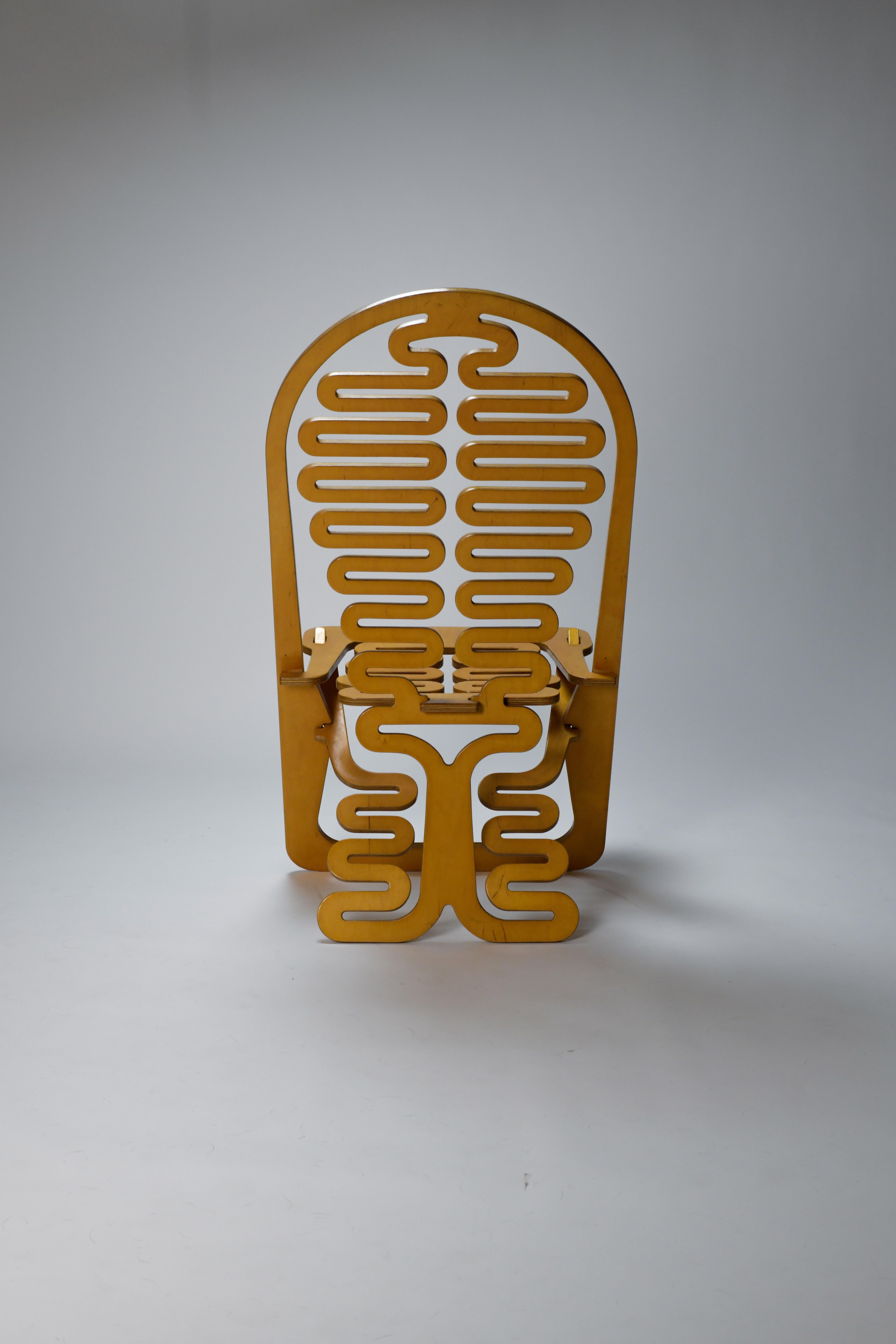 Gregg Fleishman Lumbarest Chair  For Sale 1