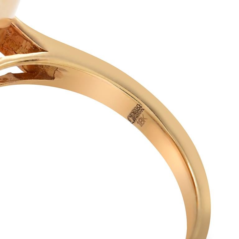 Anello Gregg Ruth in oro rosa 18 carati con fiore di diamante In condizioni Nuovo a Southampton, PA