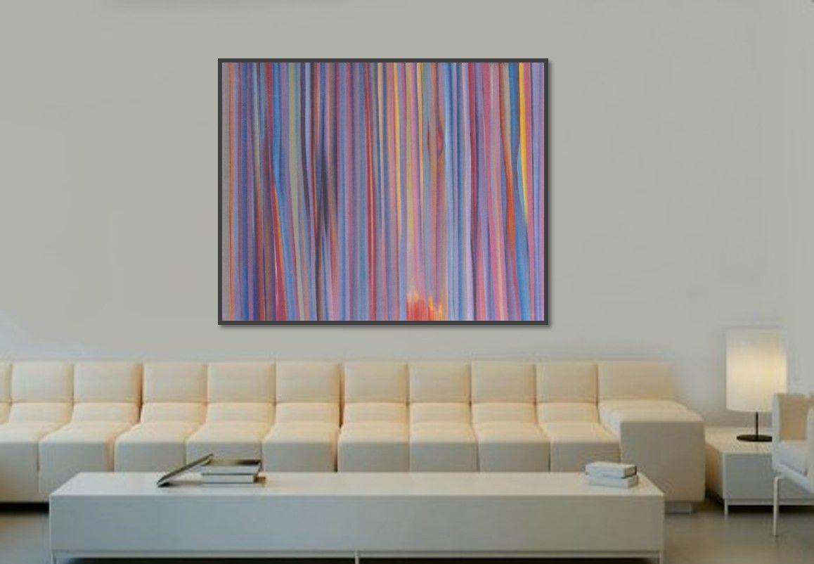 Auroras, Peinture, Acrylique sur Toile - Art déco Painting par Gregg Simpson