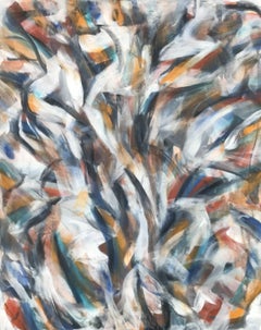 Blossom Burst, Painting, Acrylic on Canvas