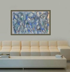 Blossoms 2, Painting, Acrylic on Canvas