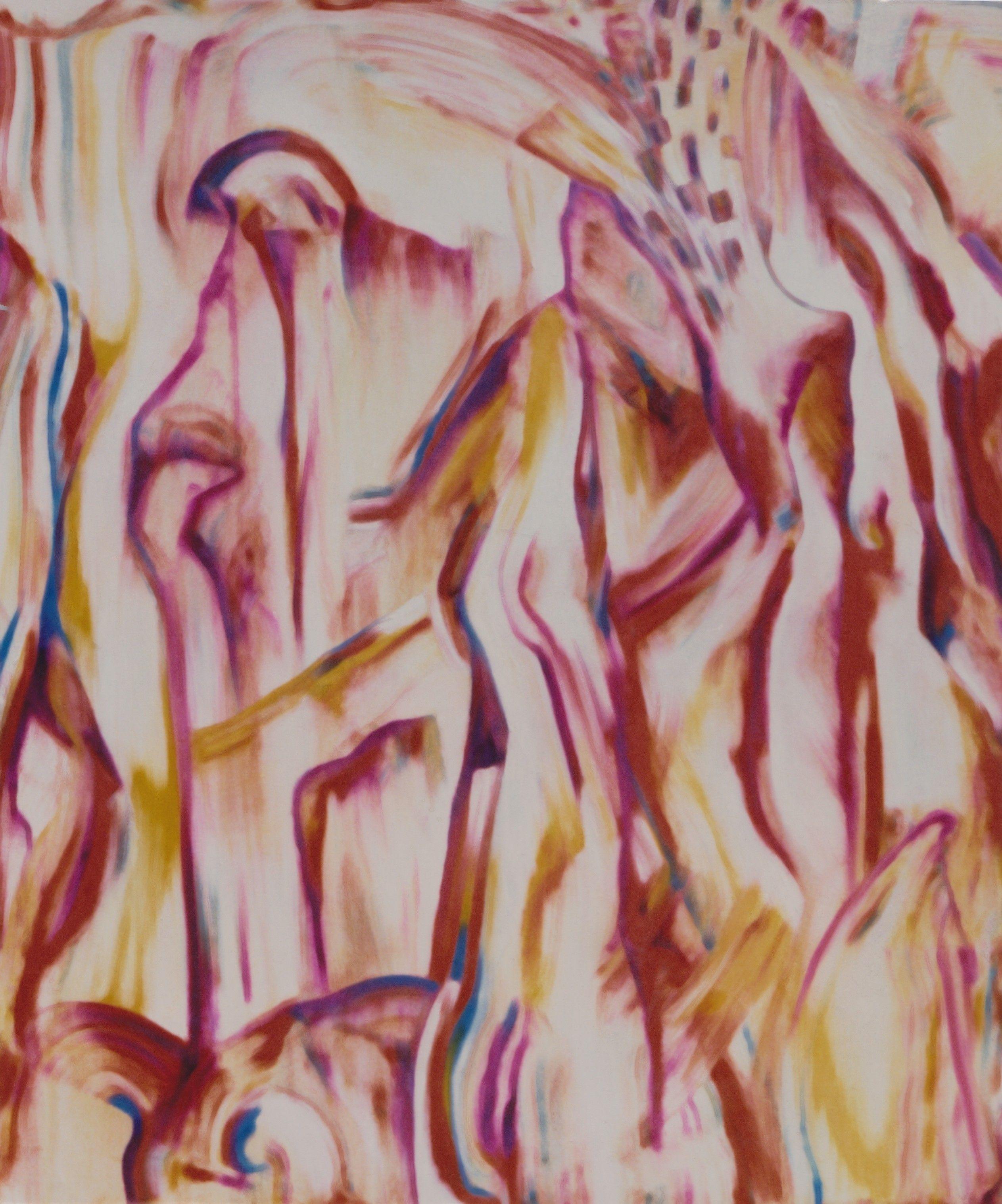 Peinture, huile sur toile « Blown Away » (L'air soufflé) - Painting de Gregg Simpson