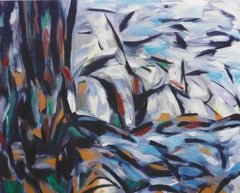 Cassis, Painting, Acrylic on Canvas