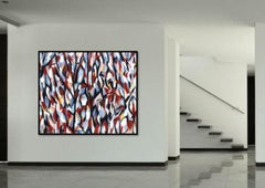 Figurated Forest, Painting, Acrylic on Canvas