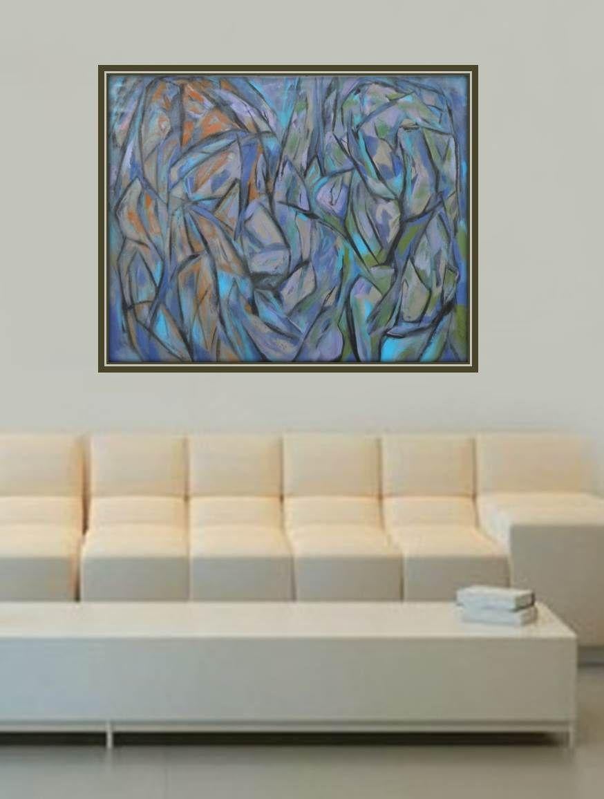 Flamenco Mashup, Gemälde, Acryl auf Leinwand – Painting von Gregg Simpson
