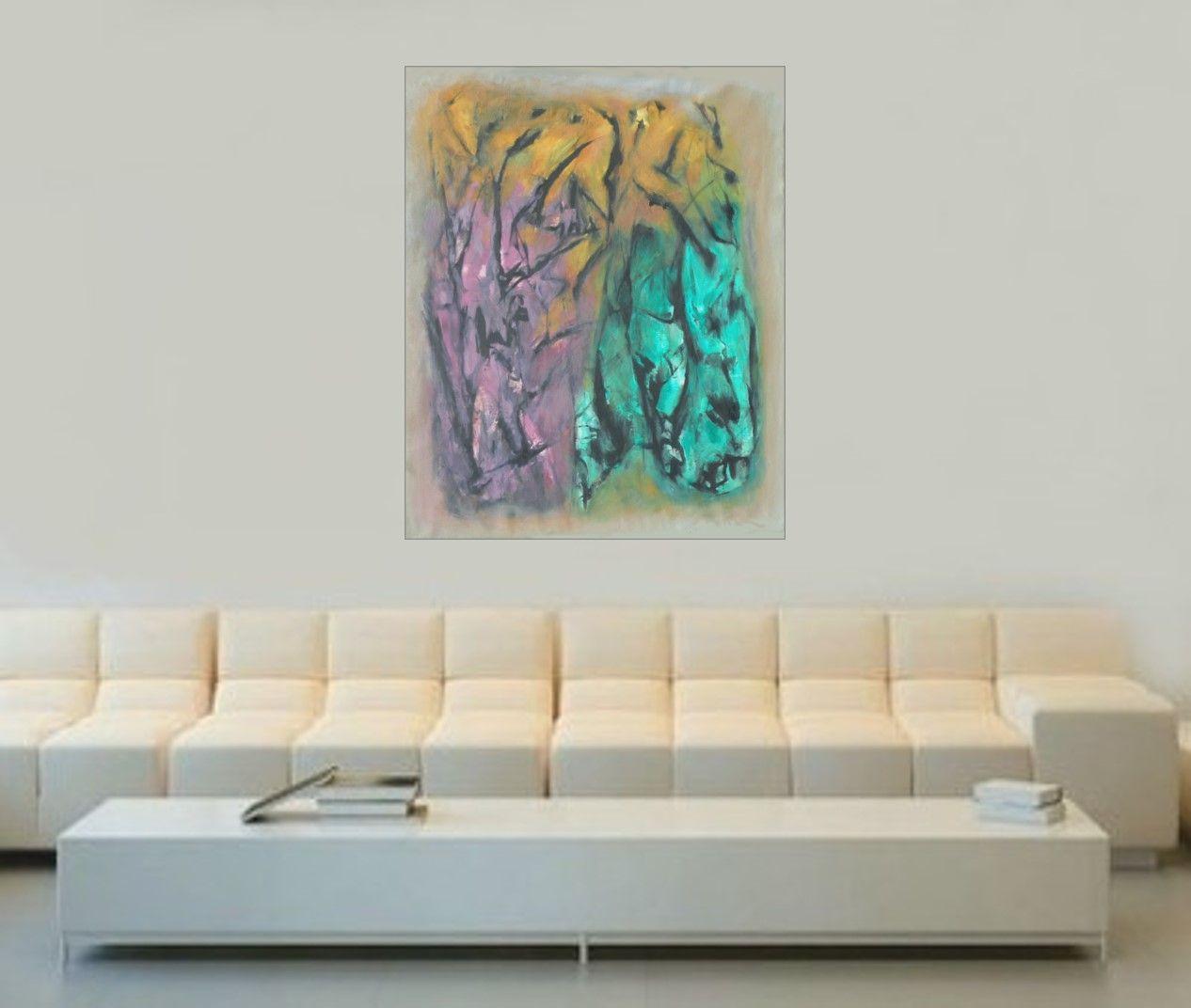 Immersion-2, Pittura, Acrilico su tela - Painting di Gregg Simpson