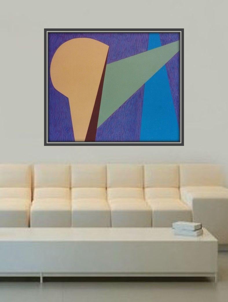 Meditazioni sul Modernismo -3, Pittura, Acrilico su tela - Painting Moderno di Gregg Simpson