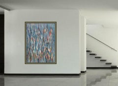 Spring Orchard-3, Painting, Acrylic on Canvas