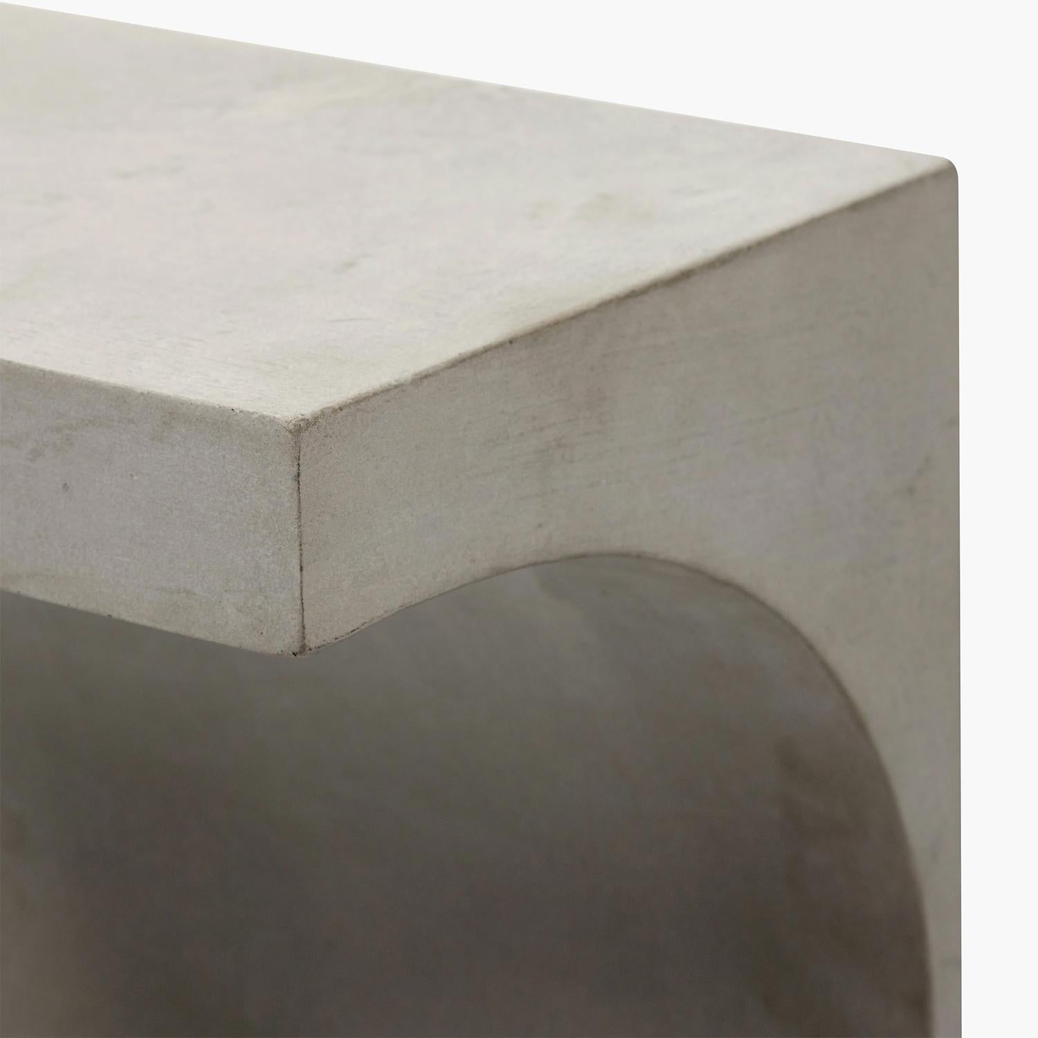 Concrete Gregor Side Table For Sale