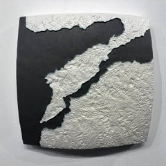 "Choke II: Dardanelles (Turkey) II" - ceramic sculpture - map - Louise Nevelson