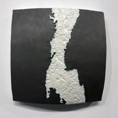 "Choke II: Kra Isthmus (Thailand on Malay Peninsula)" - ceramic - map - Nevelson