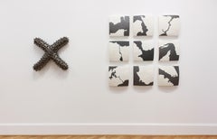 "Choke II: Oresund (Suecia y Dinamarca)" - cerámica - mapa - Nevelson