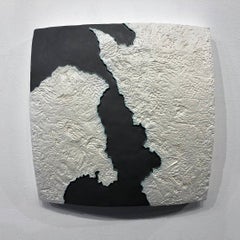 "Choke II: Oresund (Sweden & Denmark)" - ceramic - map - Nevelson