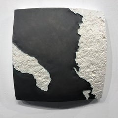 "Choke II: Otranto Strait (Italy, Albania & Greece)" - ceramic - map - Nevelson