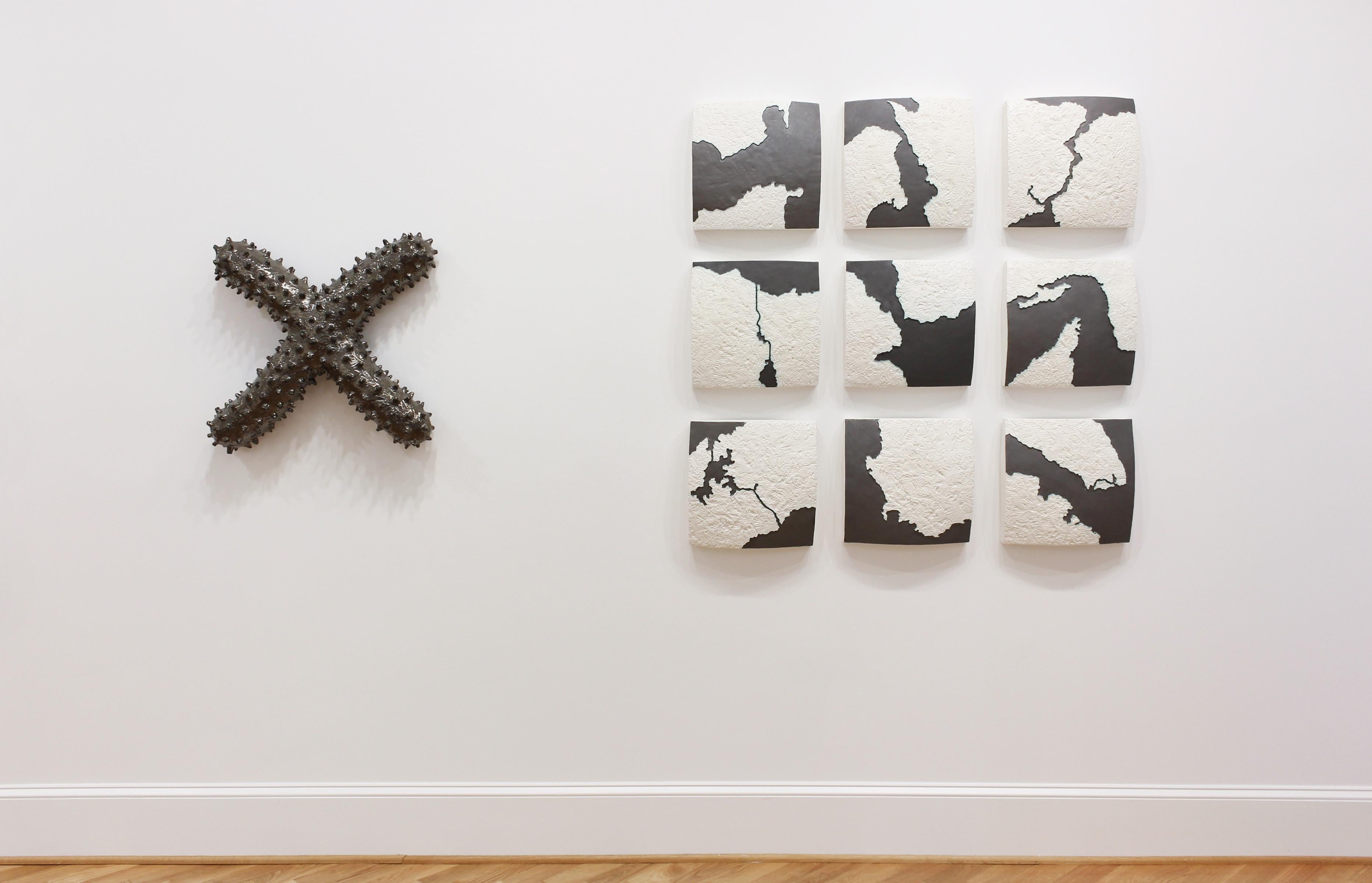 Keramikkarte „Choke II: Strait of Malacca (Indonesien, Singapur und Malaysia) III“ (Abstrakt), Sculpture, von Gregor Turk