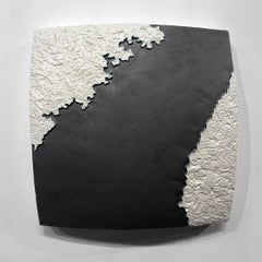 "Choke II: Taiwan Strait (Taiwan & China)" - ceramic - map - Louise Nevelson